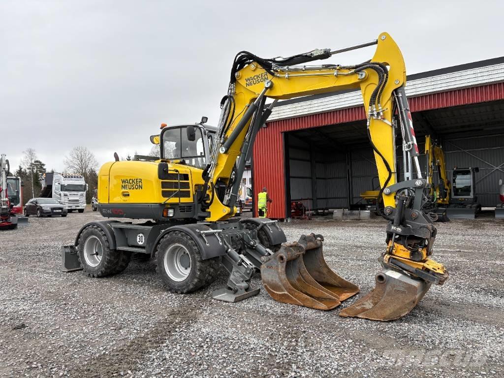 Wacker Neuson EW100 Ekskavatori uz riteņiem
