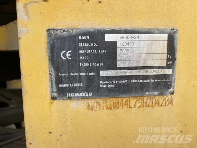 Komatsu WA 500-3H Iekrāvēji uz riteņiem