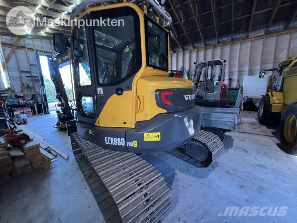 Volvo ECR 88 D Vidēja lieluma ekskavatori 7 t - 12 t