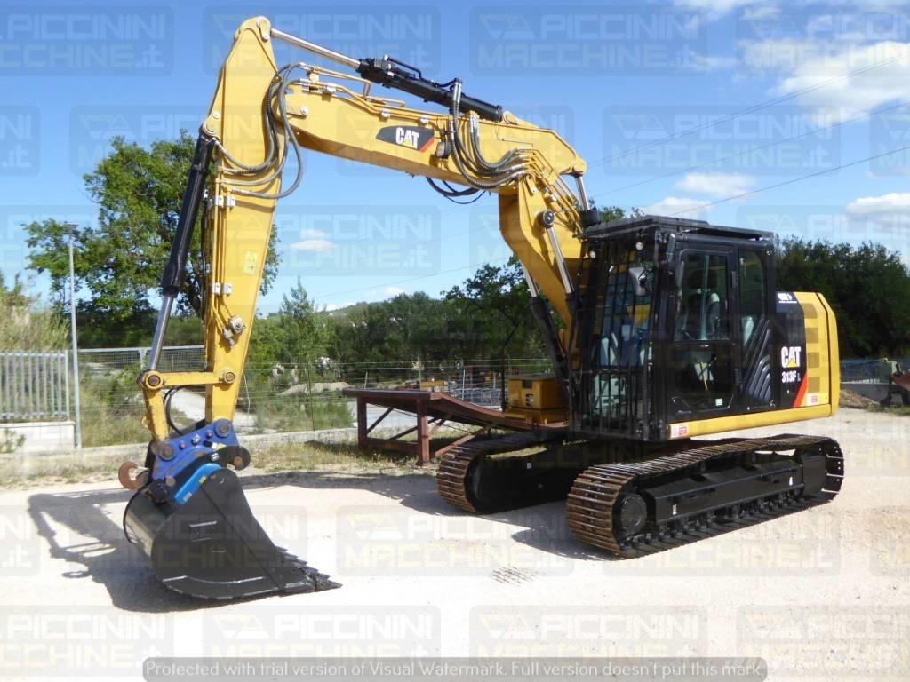 CAT 313FL Kāpurķēžu ekskavatori
