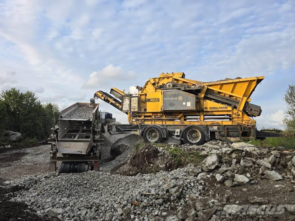 Rubble Master RM 60 Drupinātāji