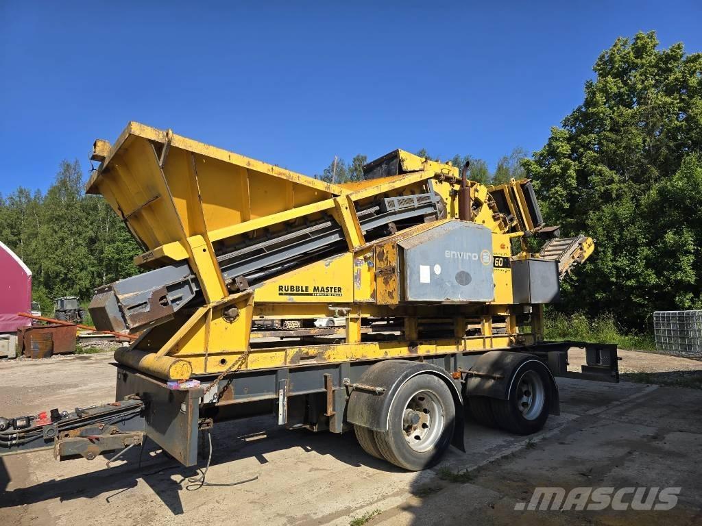 Rubble Master RM 60 Drupinātāji