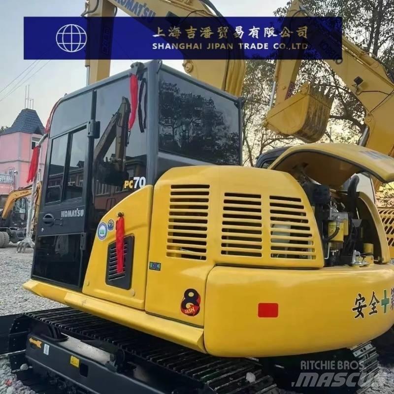 Komatsu PC 70 Kāpurķēžu ekskavatori
