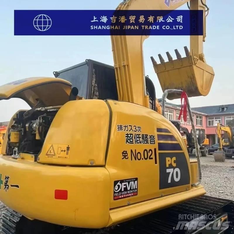 Komatsu PC 70 Kāpurķēžu ekskavatori