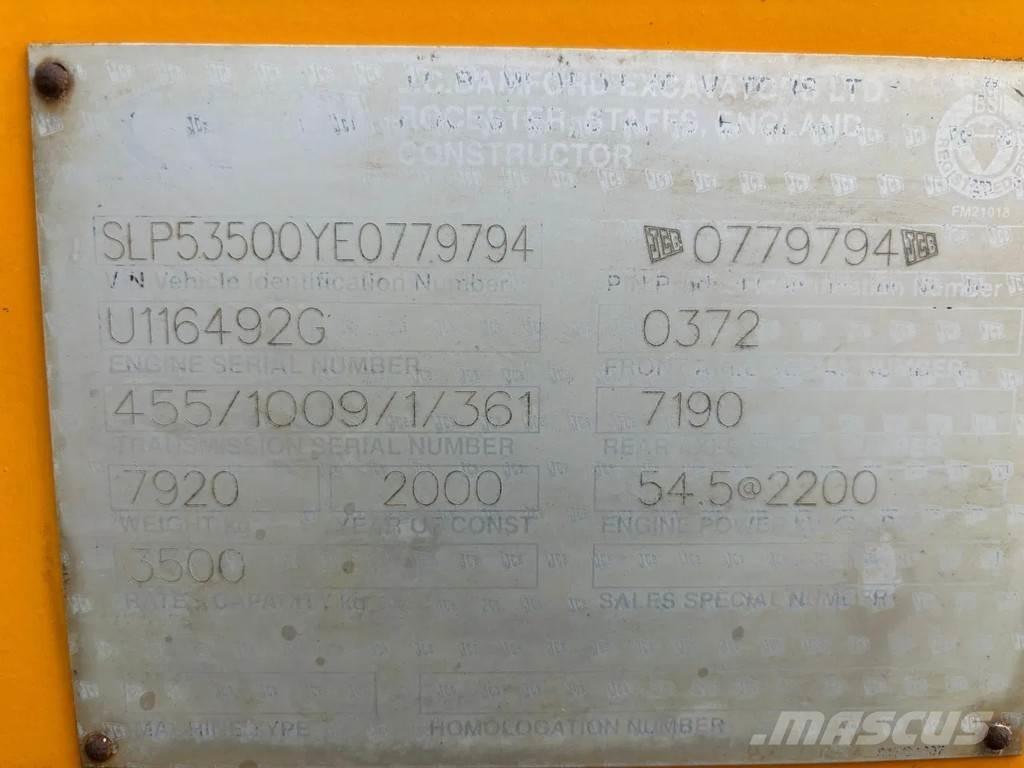 JCB Verreiker Teleskopiskie manipulatori