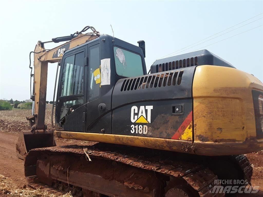 CAT 318D2L Kāpurķēžu ekskavatori