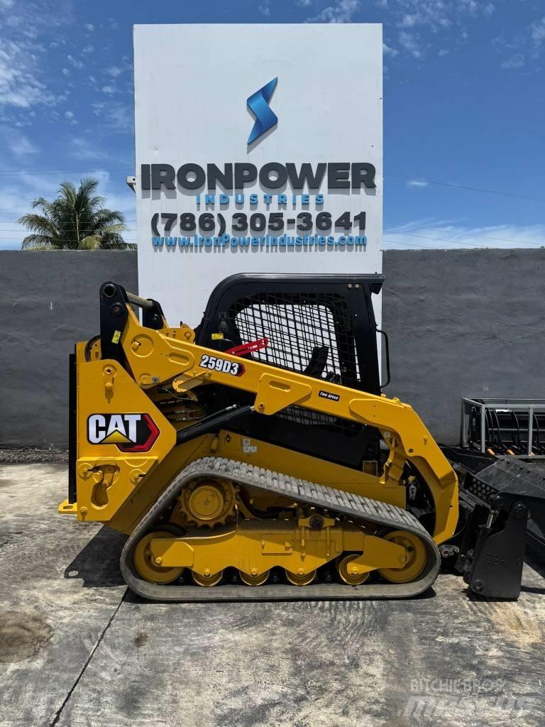 CAT 259D3 Lietoti riteņu kompaktiekrāvēji