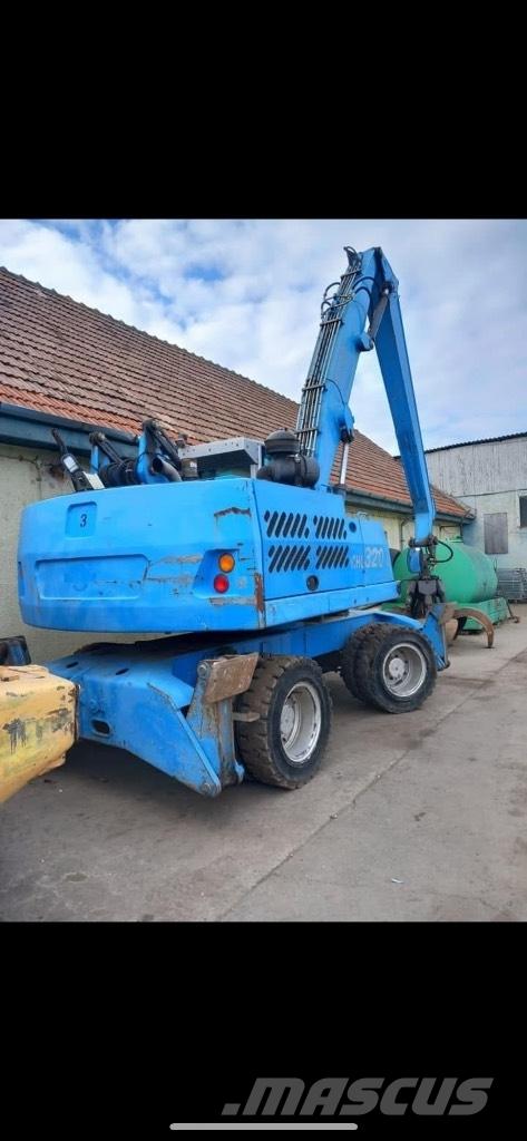 Fuchs MHL 320 Ekskavatori uz riteņiem