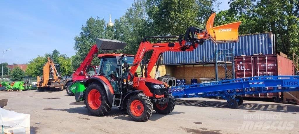 Kubota M 4073 Kompaktie traktori