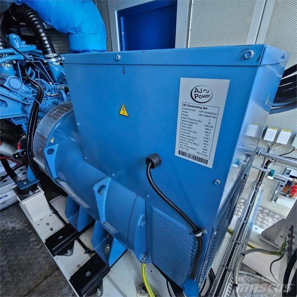 MTU 800 KVA Dīzeļģeneratori