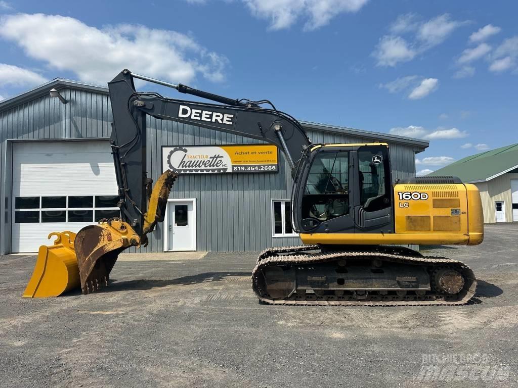 John Deere 160 DLC Kāpurķēžu ekskavatori