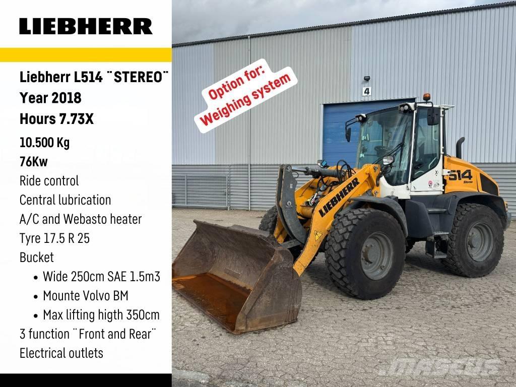 Liebherr L 514 Iekrāvēji uz riteņiem