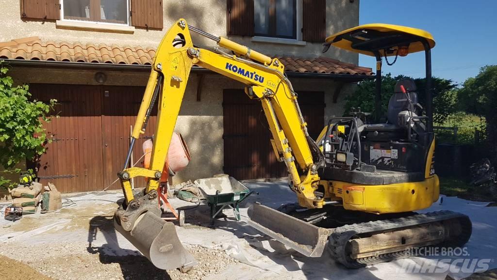 Komatsu PC24MR-5 Mini ekskavatori < 7 t