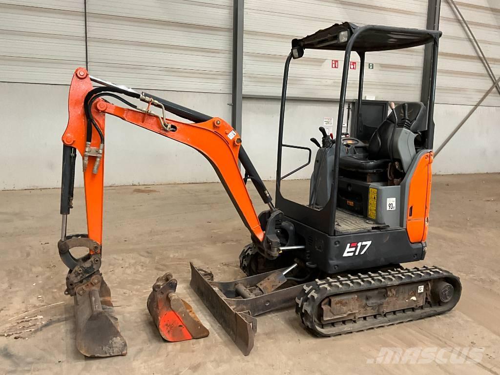 Doosan DX 17 Z Mini ekskavatori < 7 t