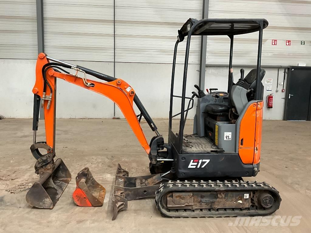 Doosan DX 17 Z Mini ekskavatori < 7 t