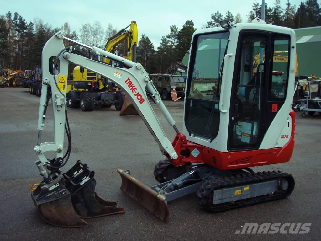 Takeuchi TB 216 Mini ekskavatori < 7 t