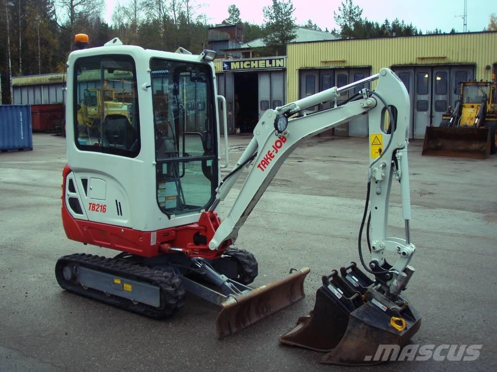 Takeuchi TB 216 Mini ekskavatori < 7 t