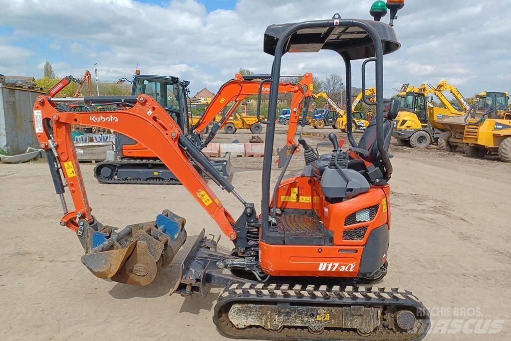 Kubota U 17-3 Mini ekskavatori < 7 t
