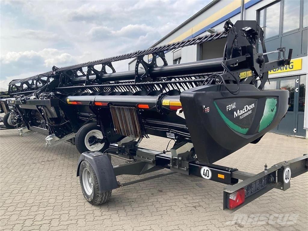 MacDon FD 140 Ražas novākšanas kombainu papildaprīkojums