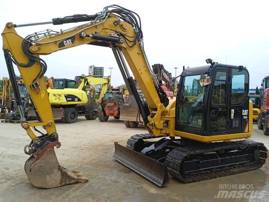 CAT 308E2CR Kāpurķēžu ekskavatori