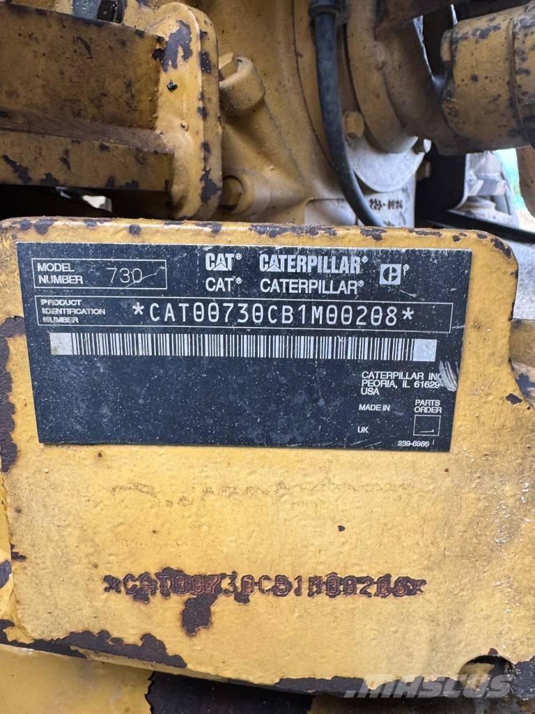CAT 730 Artikulētie pašizgāzēji