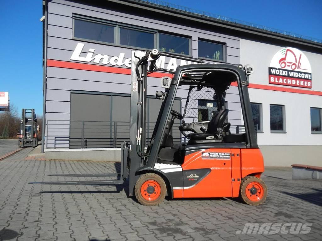Linde E16P-02 Elektriskie iekrāvēji