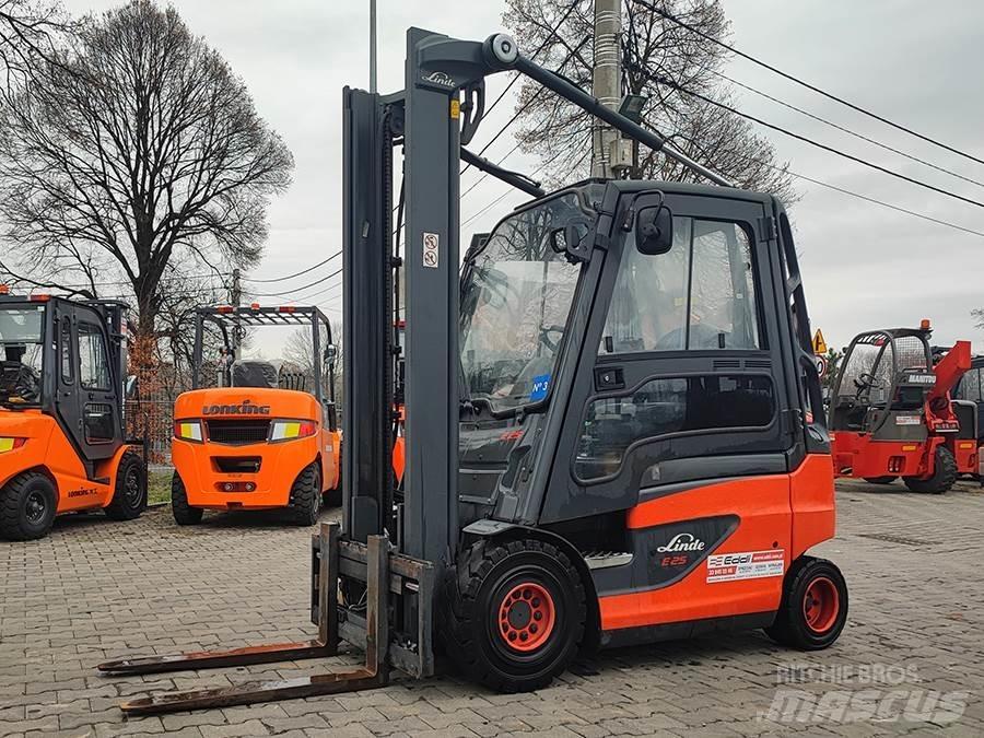 Linde E25-01 Elektriskie iekrāvēji