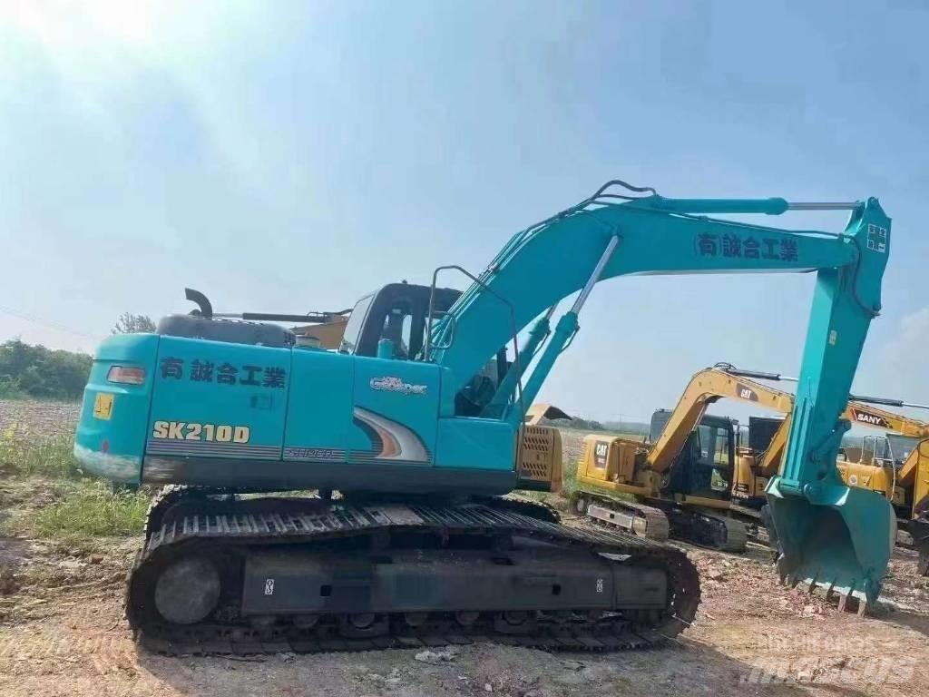 Kobelco SK 210 D Kāpurķēžu ekskavatori