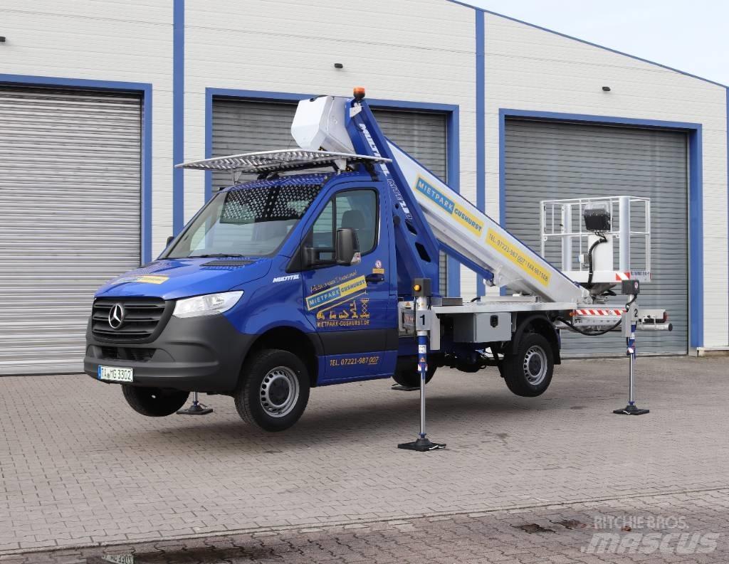 Multitel MTE 230 EX Pacēlāji uz automašīnas bāzes