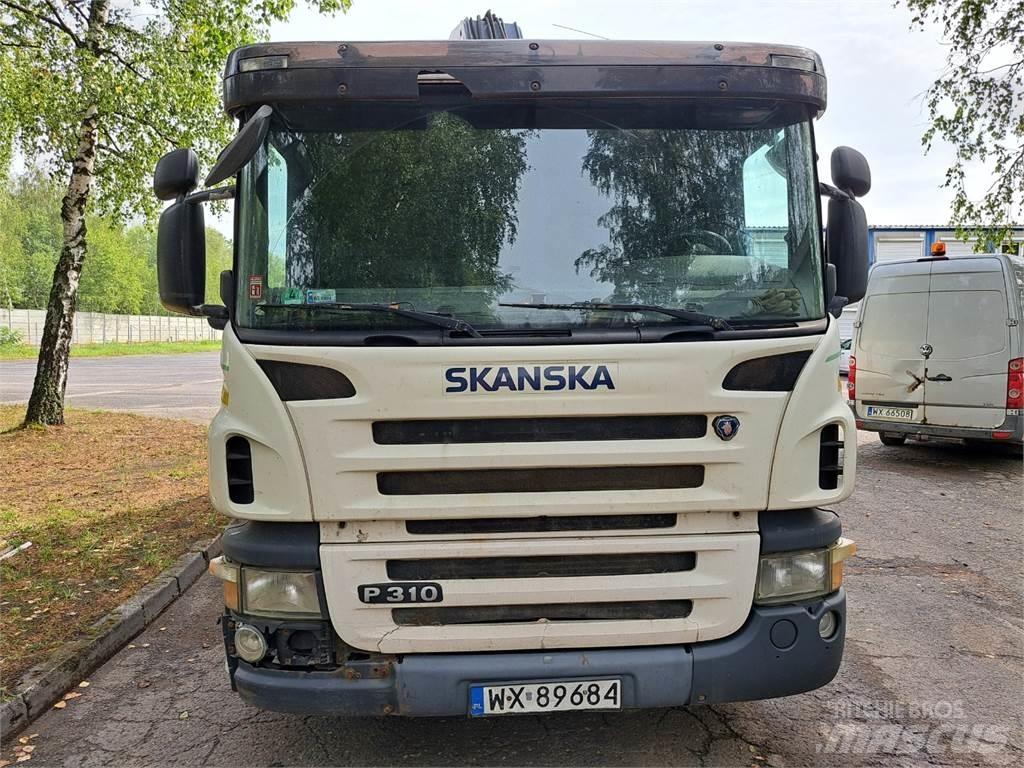 Scania P310 + HR Platformas/izkraušana no sāniem
