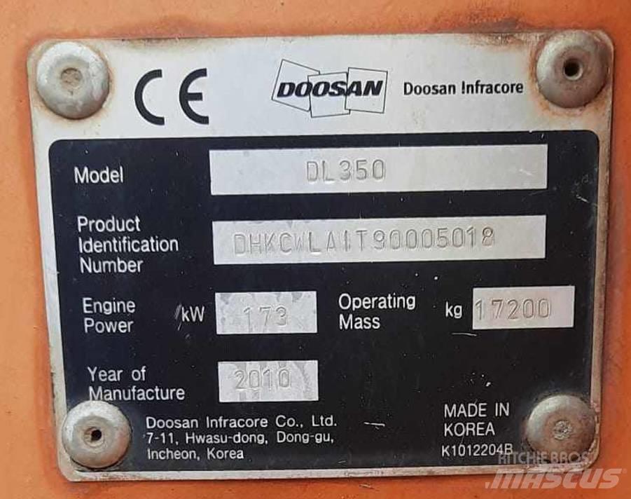 Doosan DL 350 Iekrāvēji uz riteņiem