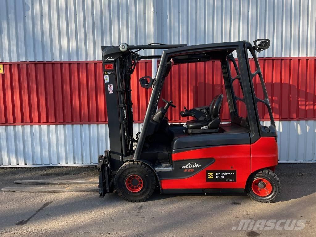 Linde E25L-02 Elektriskie iekrāvēji
