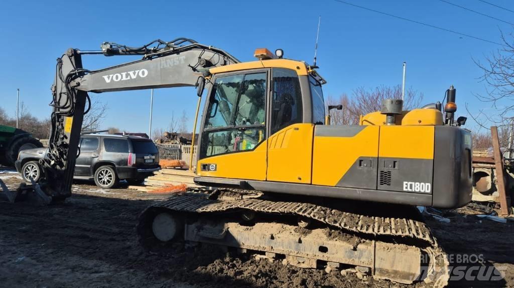 Volvo EC 180 D Kāpurķēžu ekskavatori