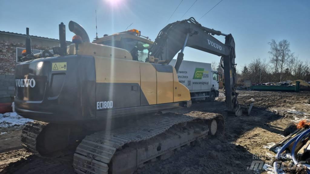 Volvo EC 180 D Kāpurķēžu ekskavatori