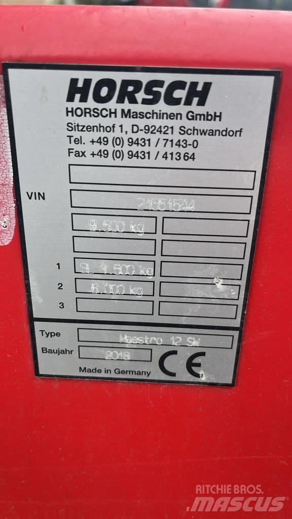 Horsch Maestro 12 SW Precīzās izsējas sējmašīnas 