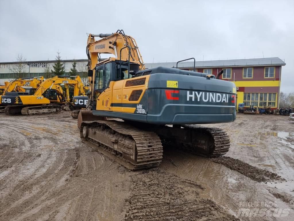 Hyundai HX 300 L Kāpurķēžu ekskavatori