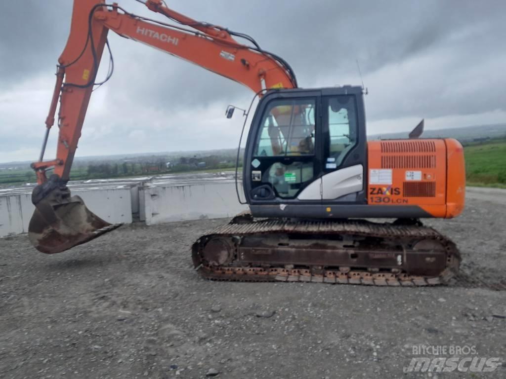 Hitachi Zaxis 130-5 Kāpurķēžu ekskavatori