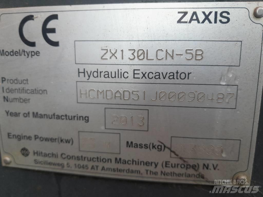 Hitachi Zaxis 130-5 Kāpurķēžu ekskavatori
