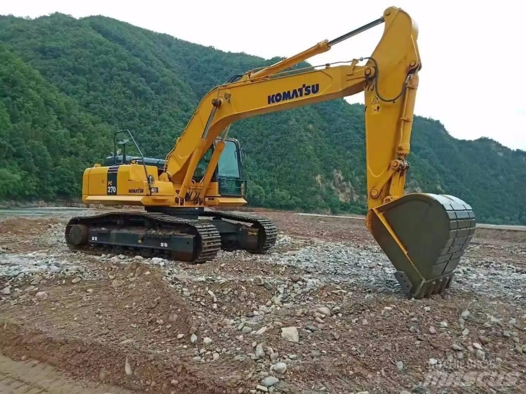Komatsu PC270 Kāpurķēžu ekskavatori