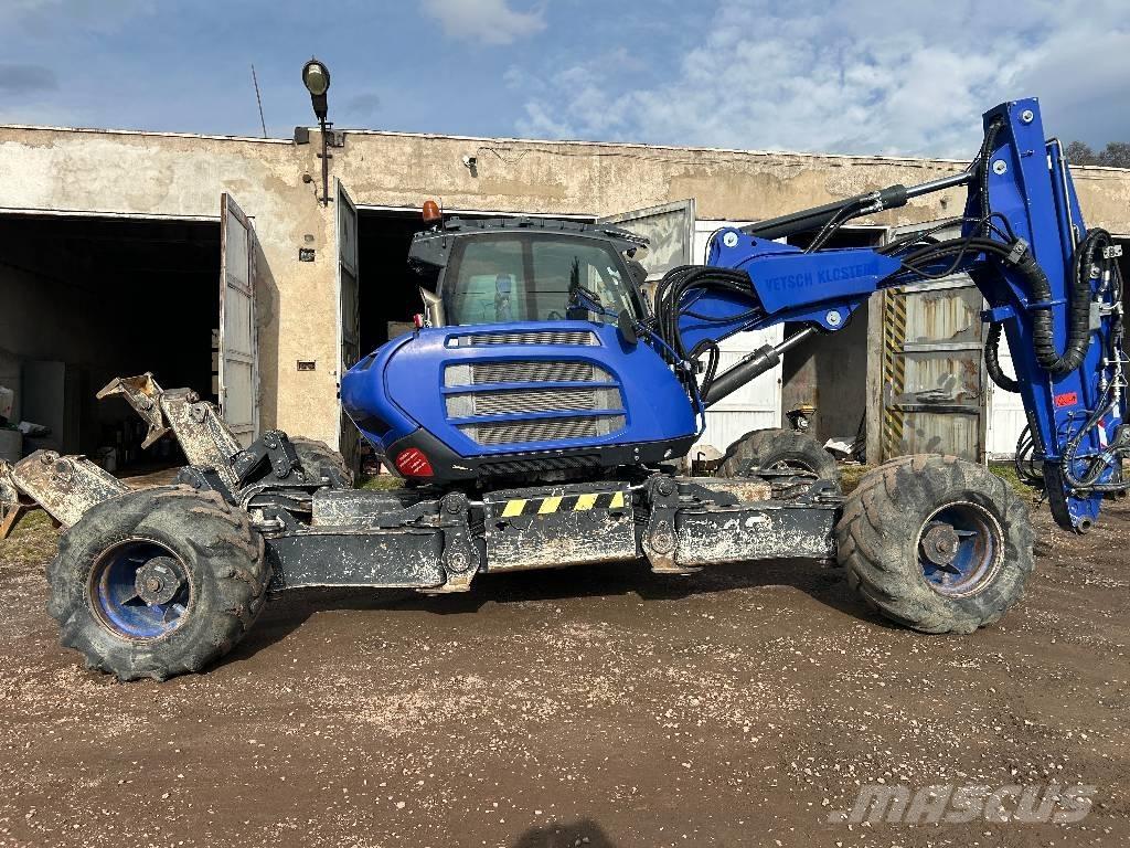 Kaiser S12 Ekskavatori uz riteņiem