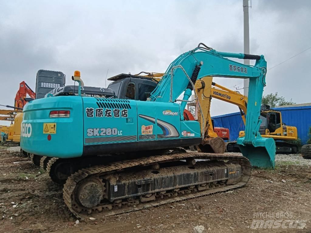 Kobelco SK 260LC Kāpurķēžu ekskavatori