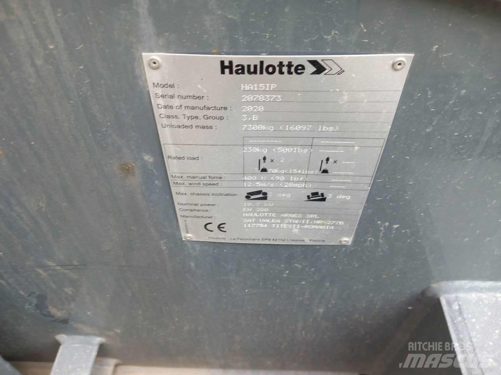 Haulotte HA 15 IP Strēles pacēlāji