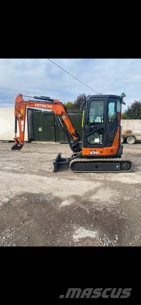 2022 Hitachi 33U-6 Mini ekskavatori < 7 t