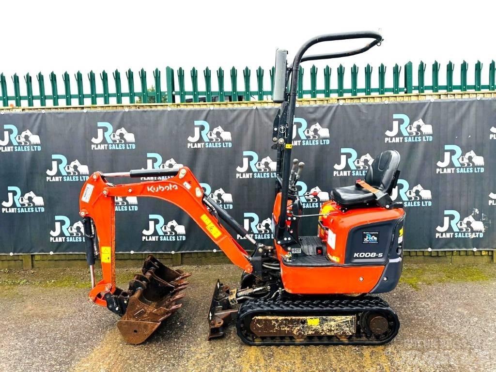 Kubota K008-5 Mini ekskavatori < 7 t