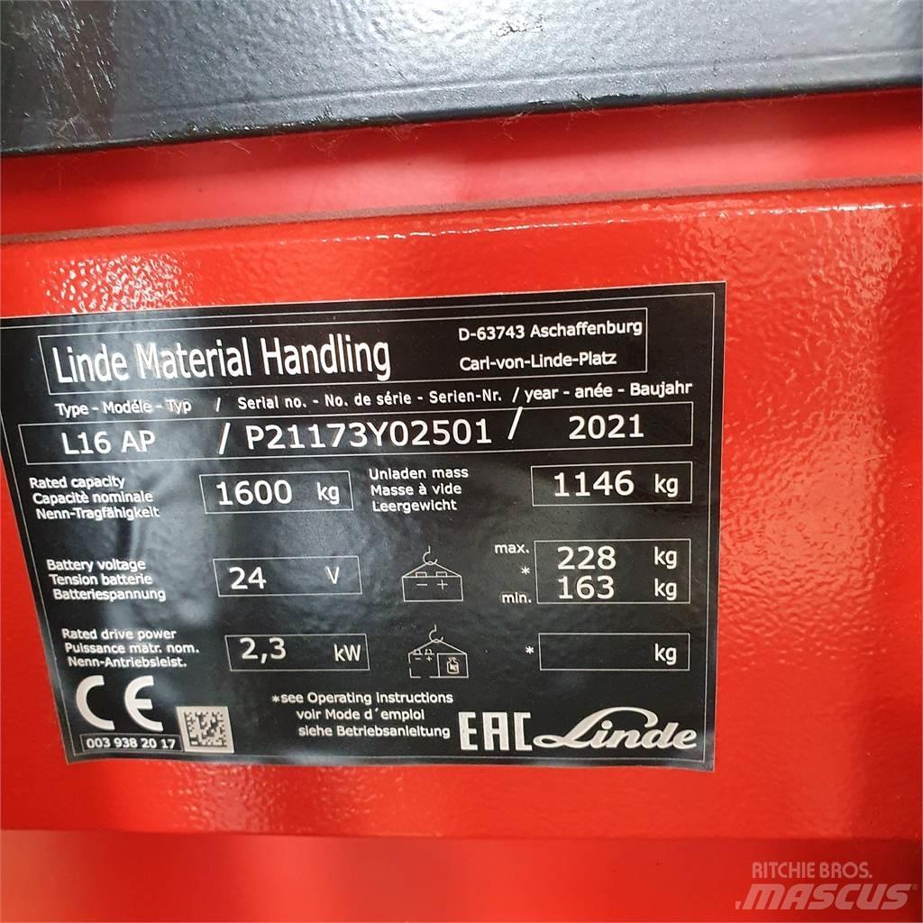 Linde L16APi Krautnētāji