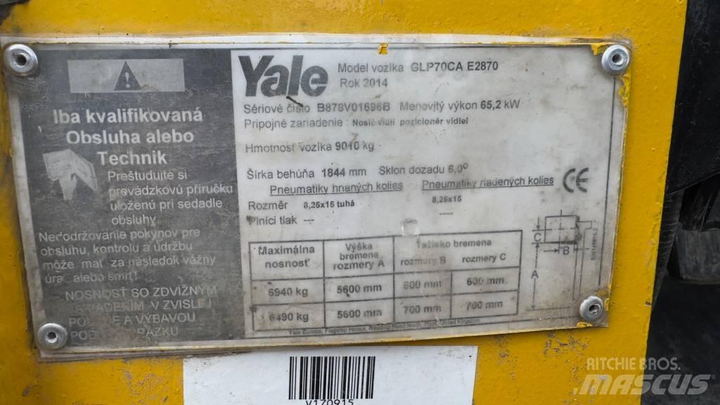 Yale GLP 70 CA LPG tehnika