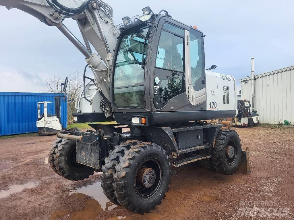 Hitachi ZX 170 W-3 Ekskavatori uz riteņiem