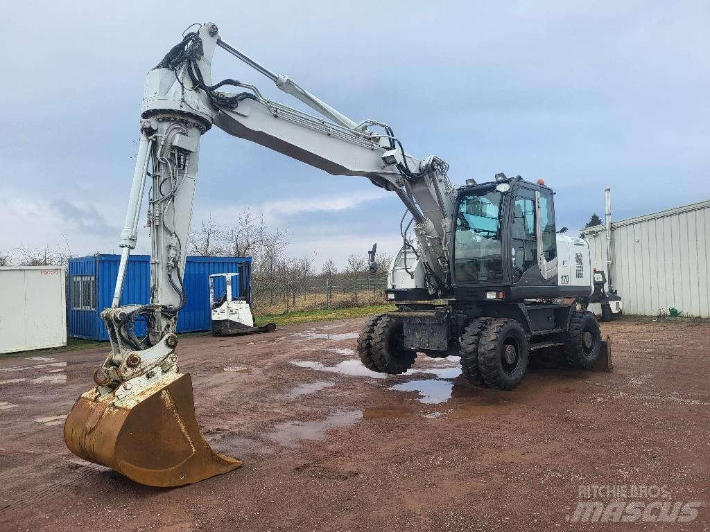 Hitachi ZX 170 W-3 Ekskavatori uz riteņiem