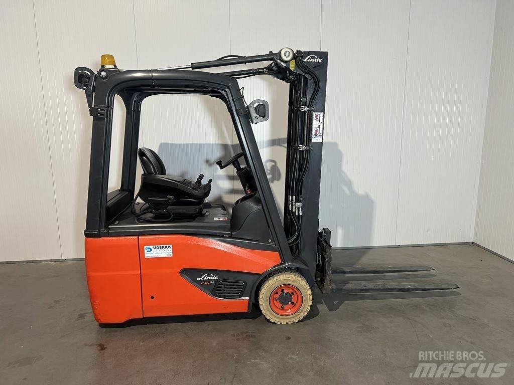 Linde E16-02 Elektriskie iekrāvēji