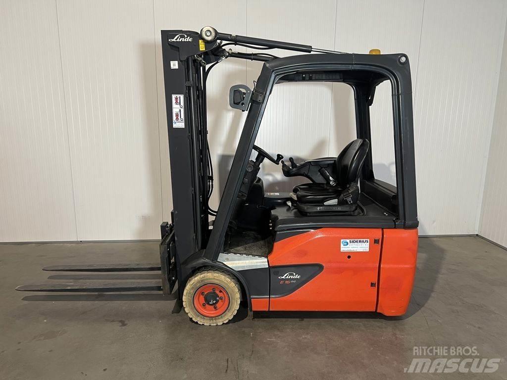 Linde E16-02 Elektriskie iekrāvēji